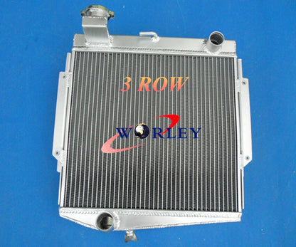 3-Core Aluminum Radiator for Datsun Roadster Fairlady (1966–1970)
