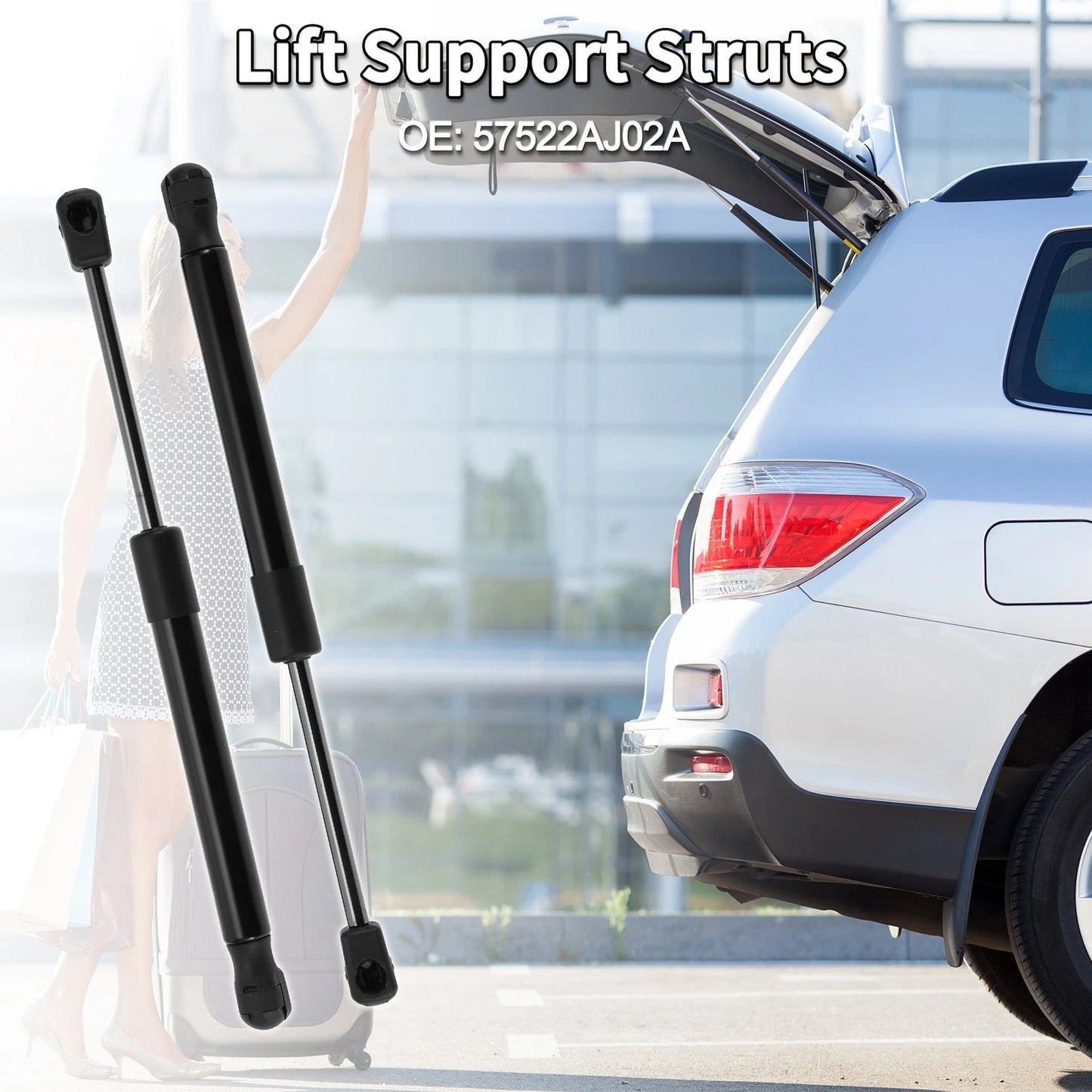 Rear Hatch Lift Supports Struts No. 57522AJ02A for Subaru Legacy (2010–2014)