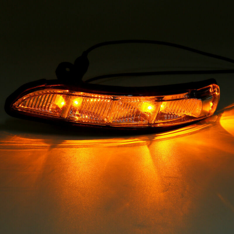 Pair Side Mirror Turn Signal Lights for Mercedes Benz CL CLS S E Class (2003–2010)