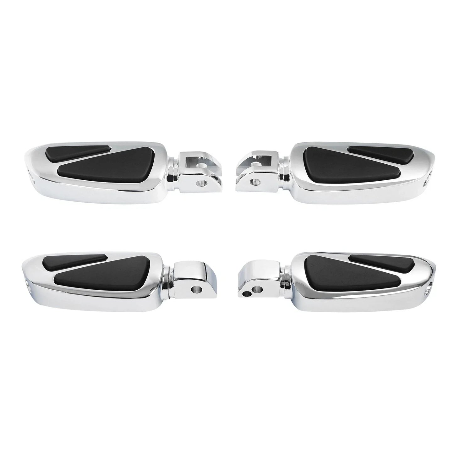Chrome Rider Driver & Passenger Footpegs for Harley Low Rider (2018-2025)