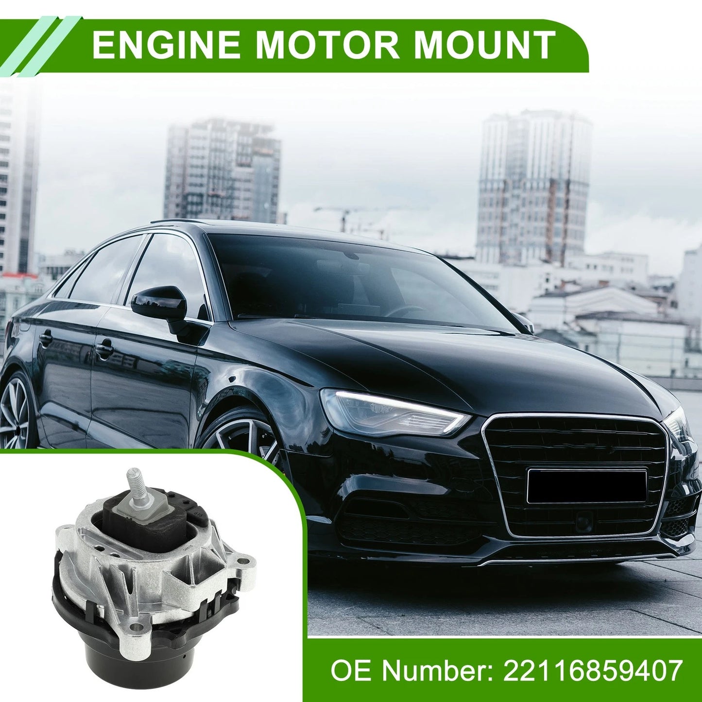 Engine Motor Mount for BMW 3 Series F35 (2016–2019) 1.5T A/MT