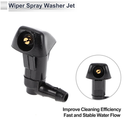 Washer Nozzle & 8 x Hose Connectors for Honda (No.76810SDAA11)