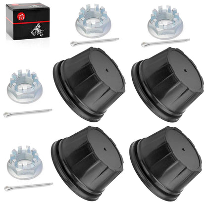 Set of 4 Wheel Center Caps for Honda Rancher 420 TRX420 (2007–2023)