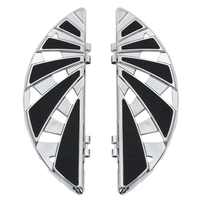 Chrome Driver Floorboards Mount Bracket for Harley Touring Road Glide (14-24)