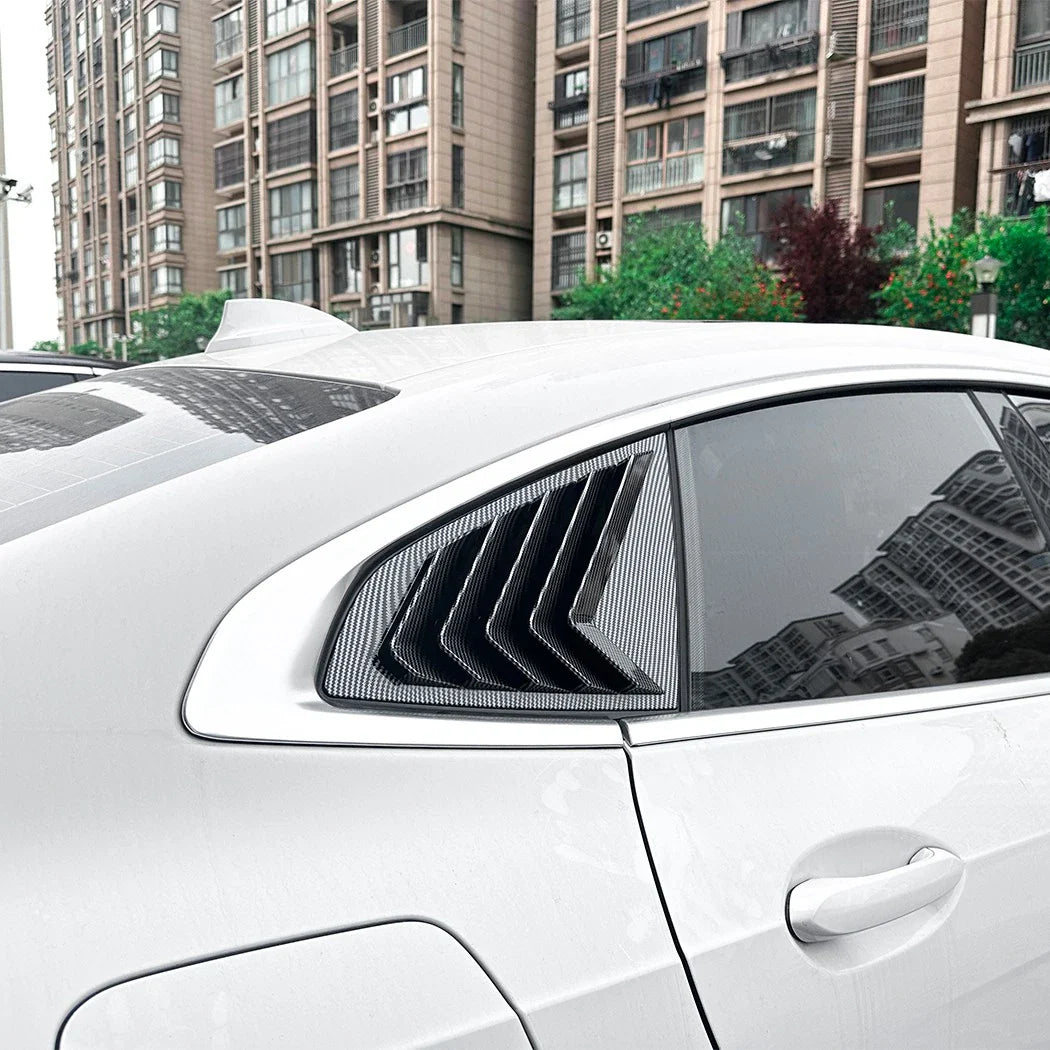 Rear Window Quarter Glass Duct Vent Covers for BMW 2-Series F44 (2020-2023)