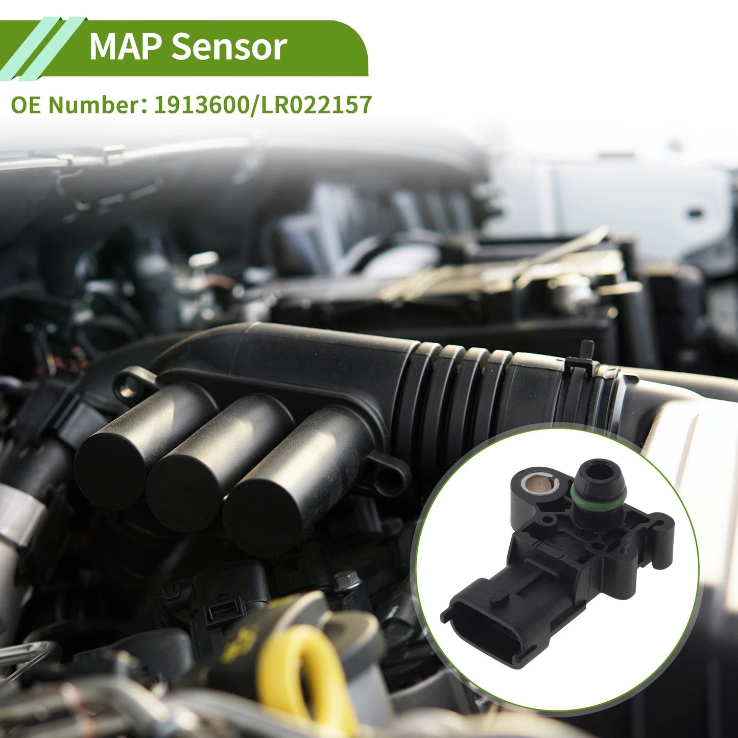 MAP Sensor for Ford Fiesta VI (2008–2017) No.1913600