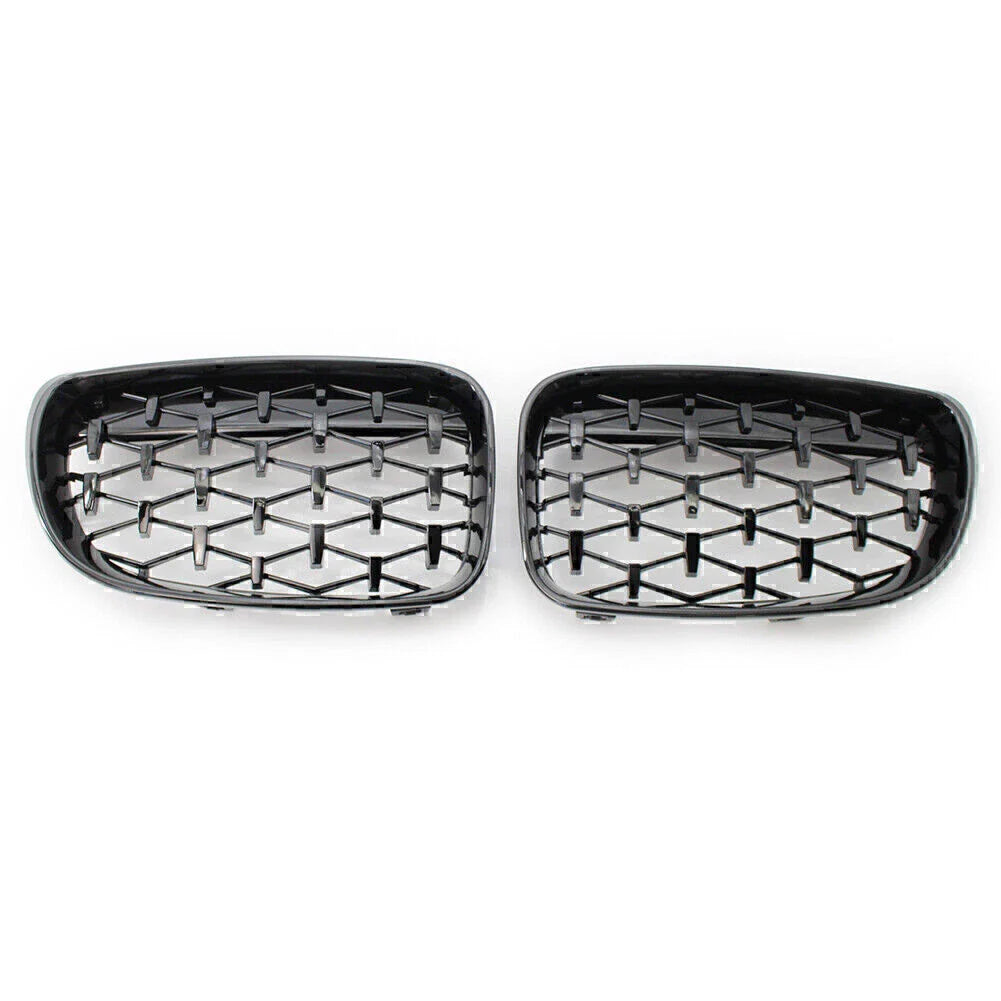 Gloss Black Front Grille for BMW E81 E82 E87 E88 1 Series (2008-2011)
