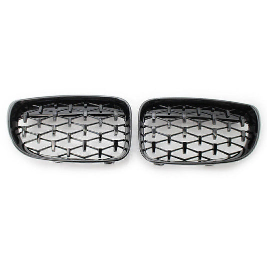 Gloss Black Front Grille for BMW E81 E82 E87 E88 1 Series (2008-2011)