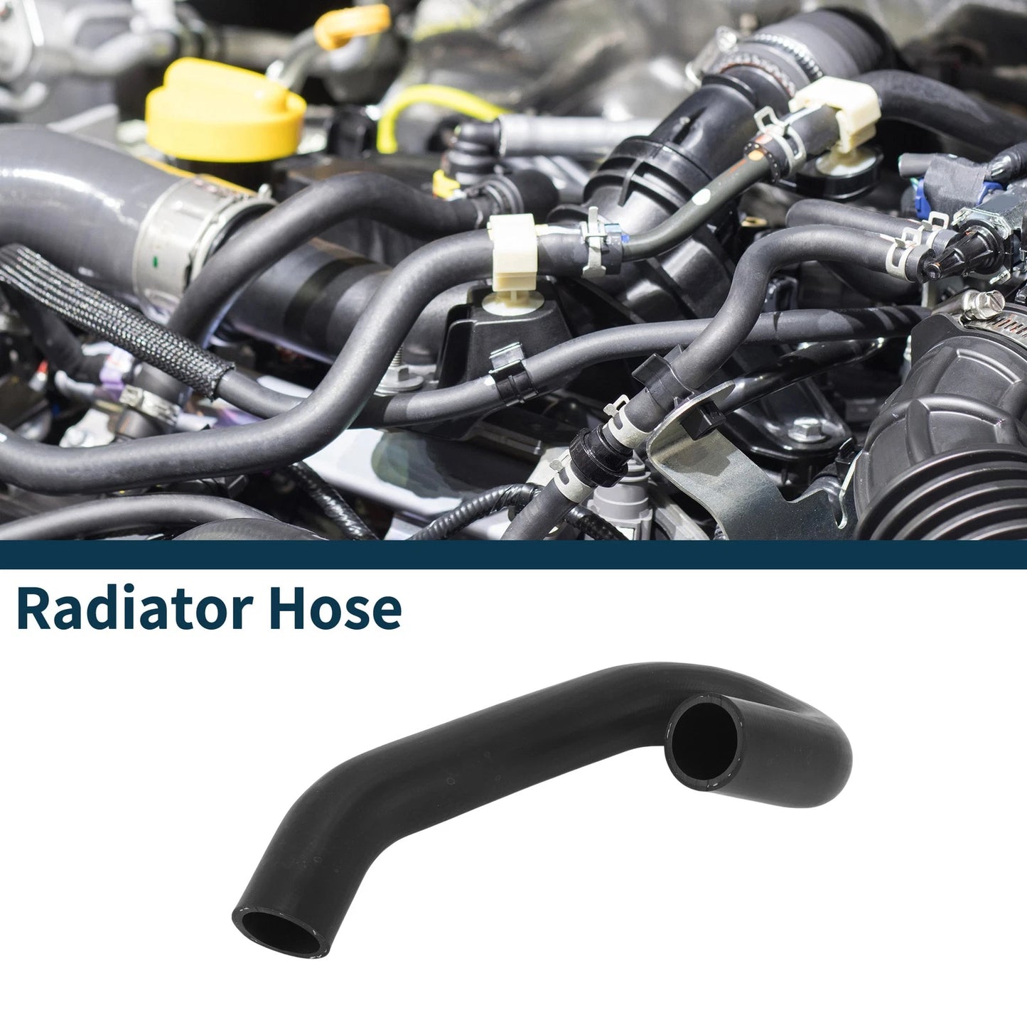 Lower Radiator Hose for Toyota Highlander (2009–2011) No. 16572-36050