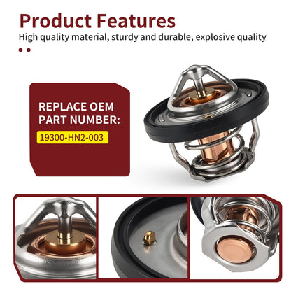 Thermostat & O-Ring for Honda TRX500FA FGA FPA (2005–2016)