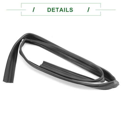 1Pc Rear Left Door Window Run Channel Seal Strip for Honda Fit (2007–2020) No.72775TF0003