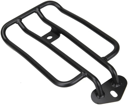 Black Rear Luggage Rack Carrier for Harley-Davidson