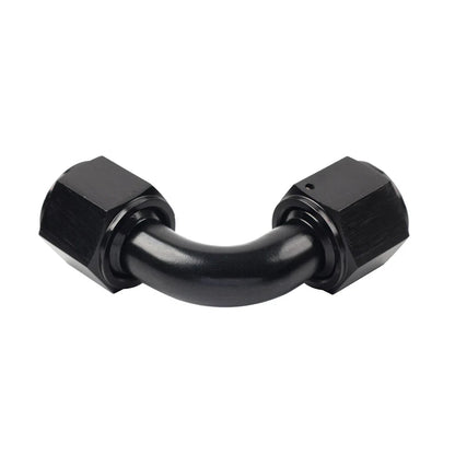 90 Degree 10AN Female to Female Swivel Coupler Fitting Adapter Connector