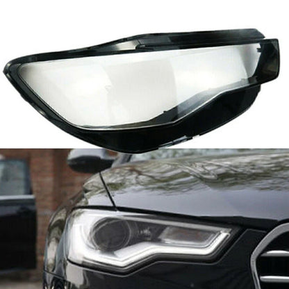 Right Side Headlight Lens Cover for Audi A6 C7 (2016-2018)