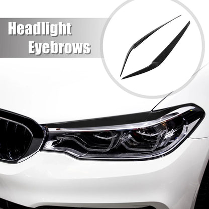 Headlight Lid Cover Sticker 1 Pair for BMW G30 530i 540i M5 (2017-2022)