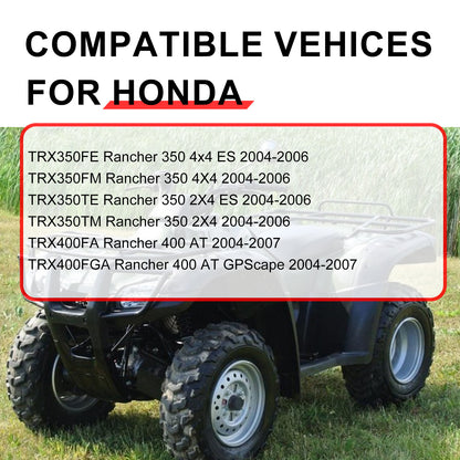 Front Brush Guard Skid Plate for Honda Rancher 350 (2004–2006)