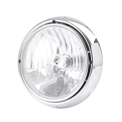 Chrome Front Headlamp Amber Light for Harley Electra Glide (2014–2023)