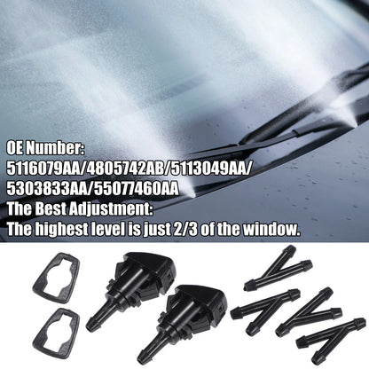 Windshield Washer Nozzle Set for Chrysler 200 (2011)