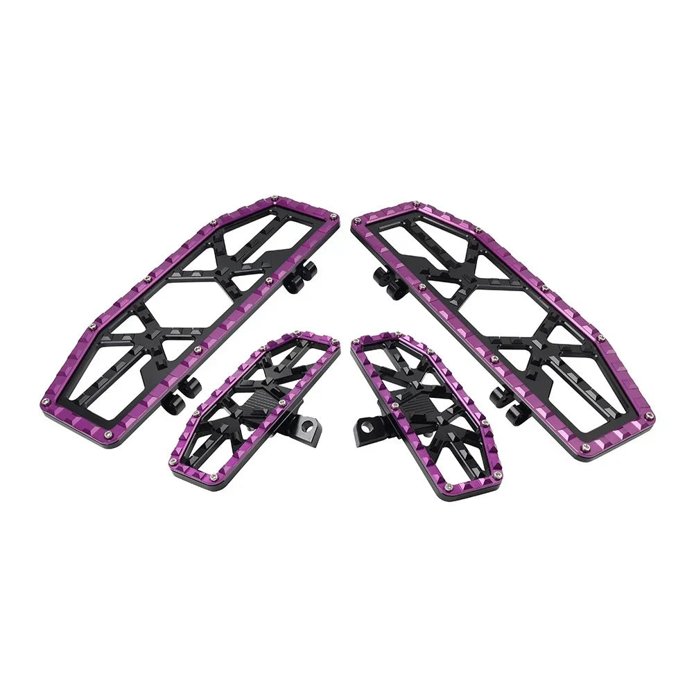 Driver Passenger Floorboard Foot Pegs for Harley Road Glide FLTRU (2006-2023)
