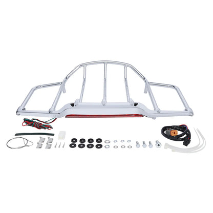 Trunk Luggage Rack with LED Light for Harley Touring Electra Glide (1993-2013)