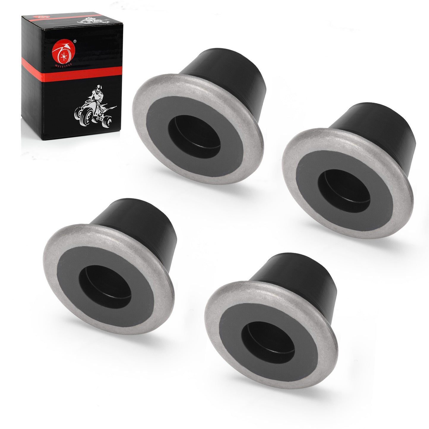 Rubber Handlebar Mount Bushings for Honda CR125R CR250R CR500R CRF250R CRF250X (1990–2023)