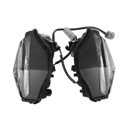 Headlight Lamp for Yamaha R1 2020-2023 Black & Clear ()