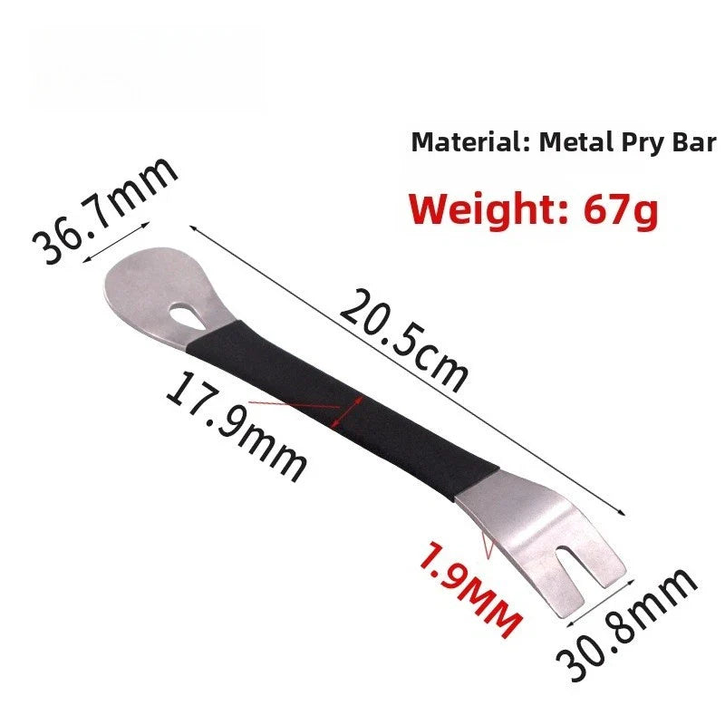 Metal U-Shaped Crowbar Tool for Car Audio Dash and Interior Panel Removal