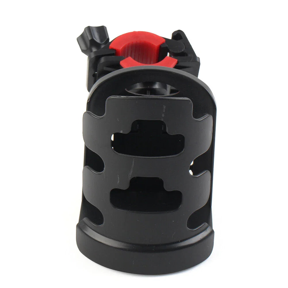 Black Cup Holder Handlebar Mount for Motorcycle ATV Bike