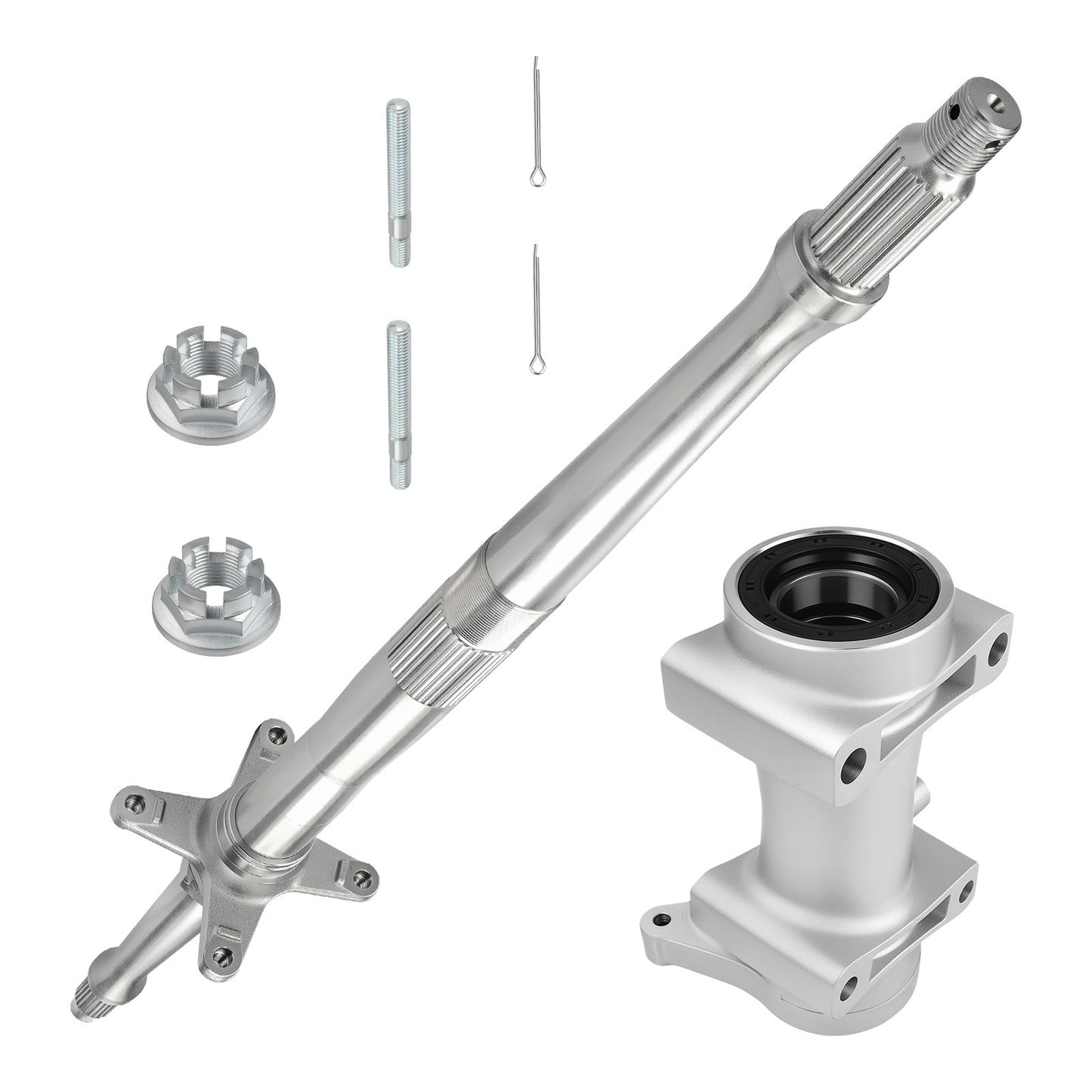 Rear Axle Shaft Bearing Housing Carrier Kit for Suzuki QuadSport Z400 (2003–2008)