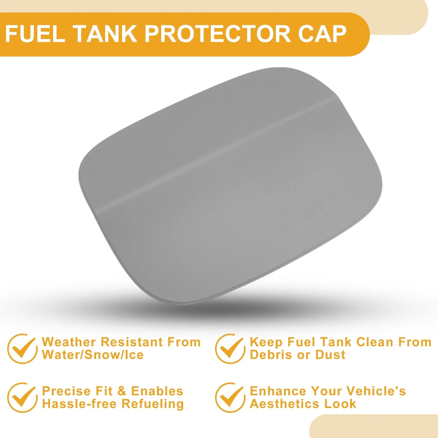 Fuel Tank Door Cap for Audi Q5 (2010–2016) Clip Type No.8R0809999B