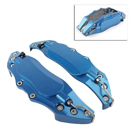 3D Metal Brake Caliper Covers for Auto Universal 18" Wheels Blue