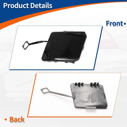 Rear Tow Hook Cover for BMW 5-Series Black Sapphire