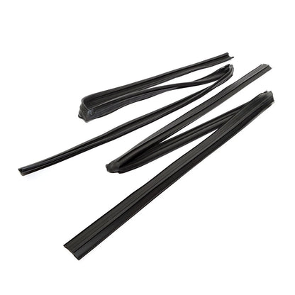 Set of 2 Rear Door Glass Run Channels for Honda Fit Jazz (2009–2013)