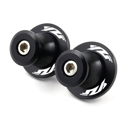 CNC Black Swingarm Spools Slider Stand Screws M6 for Yamaha YZF R1 R3 R6
