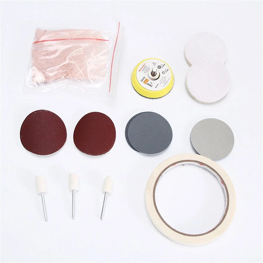 20Pcs Car Deep Scratch Remover Polishing Powder for Glass - AU Stock