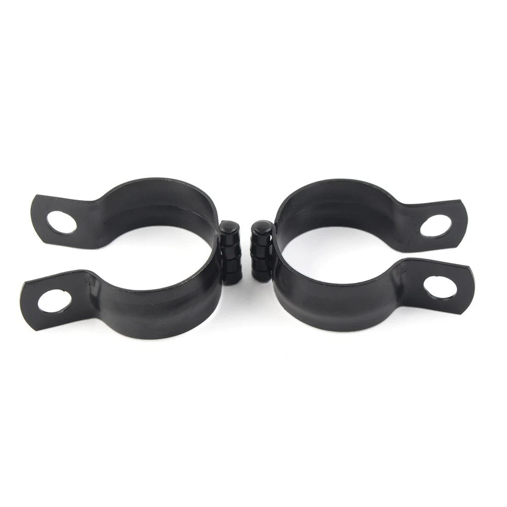 32MM-41MM Front Fork Mount Bracket Turn Signal Light Clamp for Motor Black