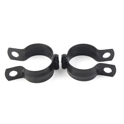 32MM-41MM Front Fork Mount Bracket Turn Signal Light Clamp for Motor Black