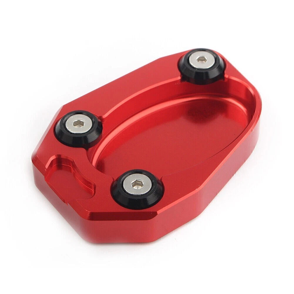 Kickstand Side Stand Enlarger Plate Pad for Kawasaki ZX10R ZX6R (2008–2014)