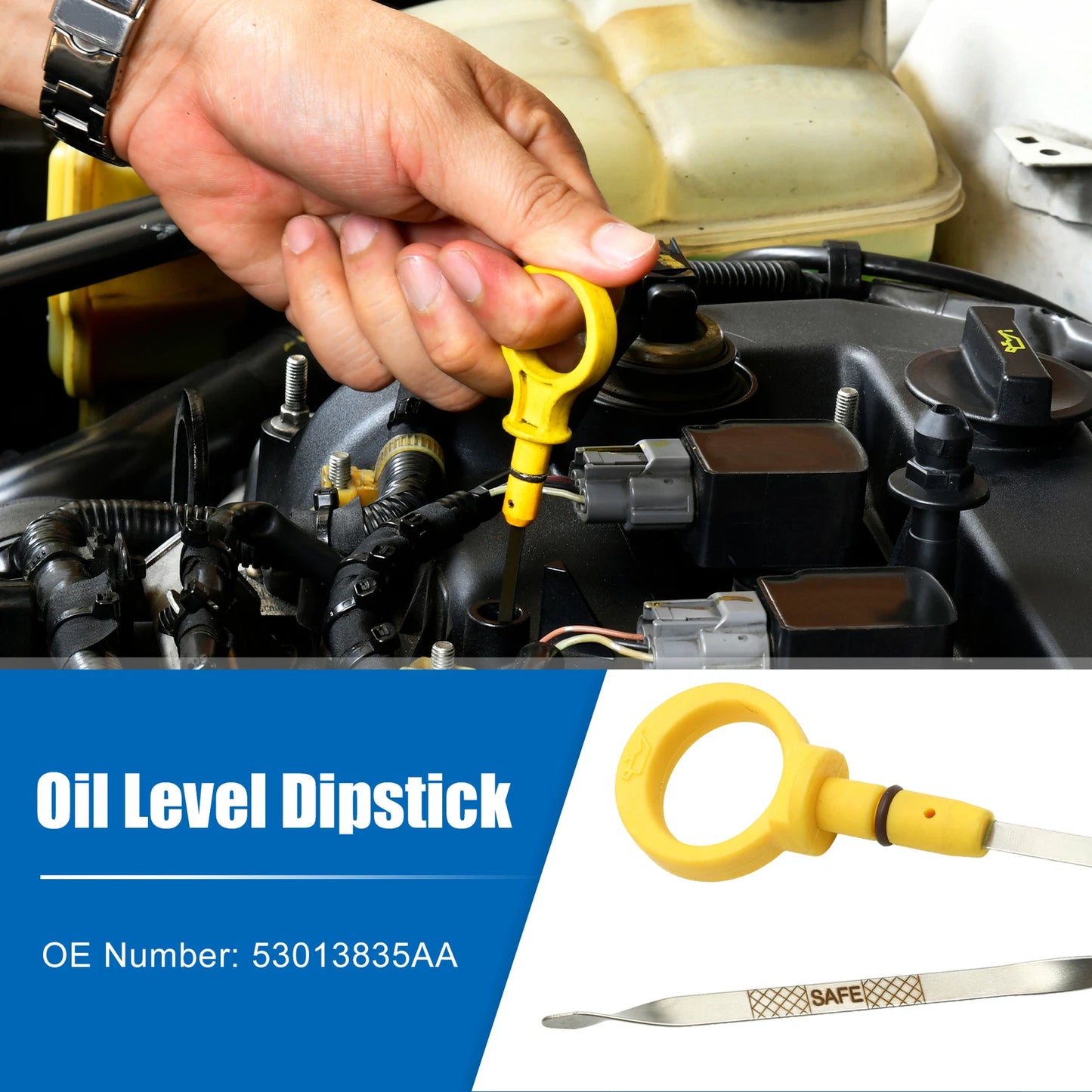 Engine Oil Level Indicator Dipstick for Chrysler 300 (2005–2008) No. 53013835AA