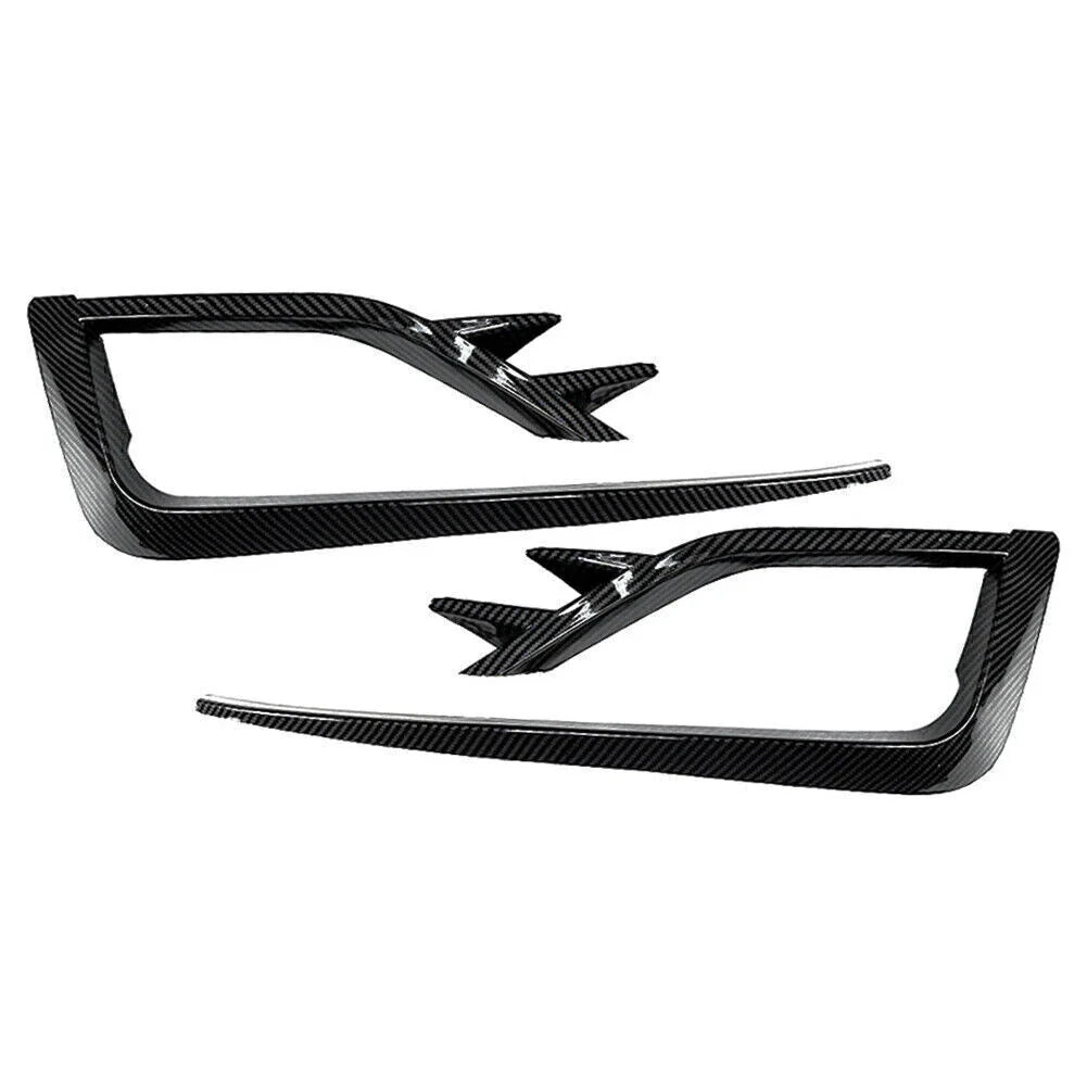 Carbon Fiber Front Bumper Spoiler & Side Skirts for VW Golf MK7.5 (17-19)