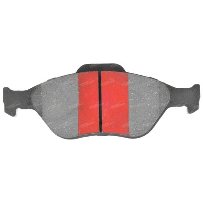 Set of 4 Front Disc Brake Pads for Ford Fiesta (2004–2008)