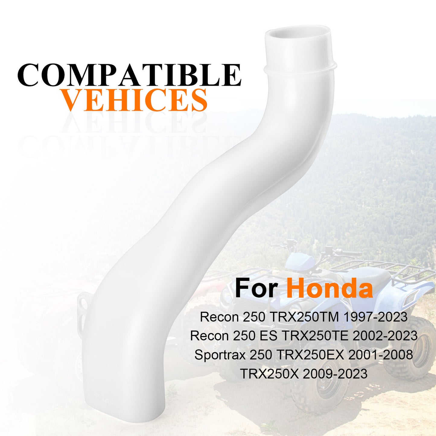 Intake Snorkel Duct for Honda Recon 250 TRX250 (2001–2007)