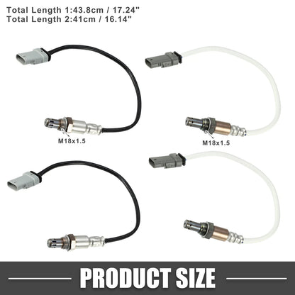 Set of 4 O2 Oxygen Sensors for Cadillac Escalade (2015–2016)