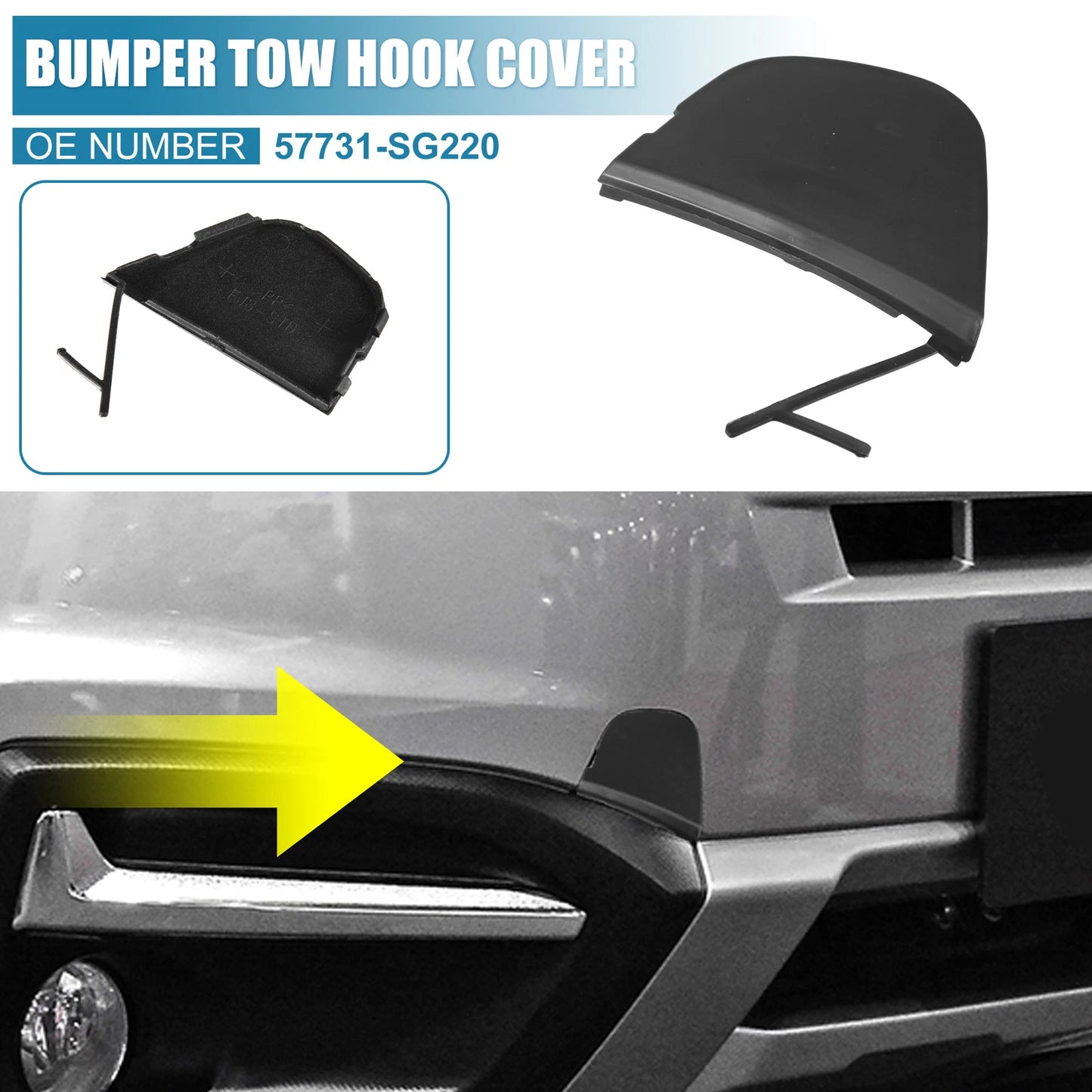 Tow Hook Cover for Subaru Forester (2016–2018) 57731-SG220