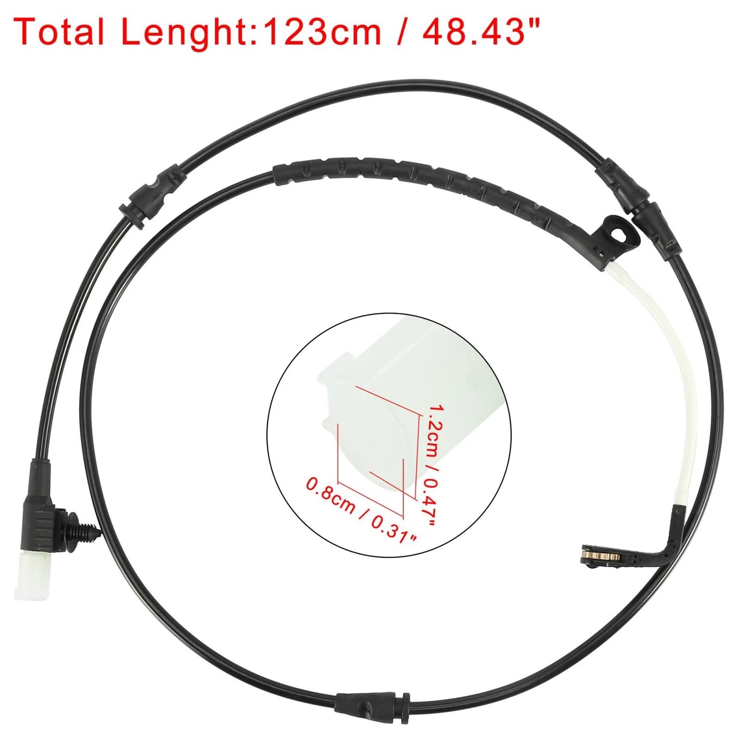 2X Front Brake Pad Wear Sensor for Land Rover Range Rover Sport (2005–2013) SEM500062