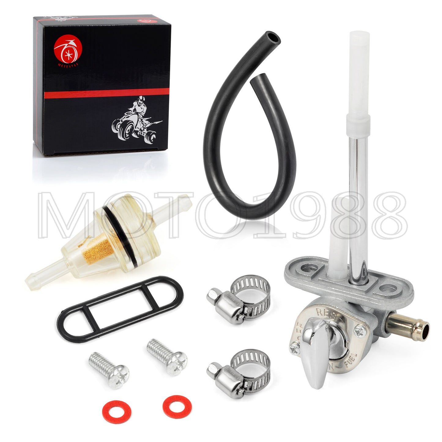 Fuel Valve Petcock for Yamaha Timberwolf 250, Bruin 250, Big Bear 400 (1991–2006)
