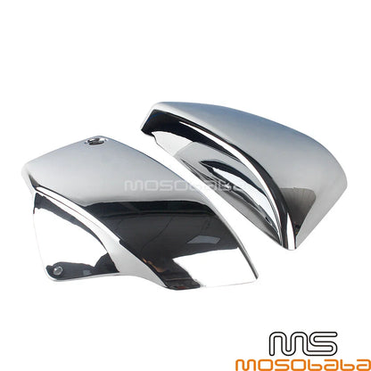 Chrome Battery Side Covers for Honda Shadow ACE 1100 VT1100C2 (1999-2008)