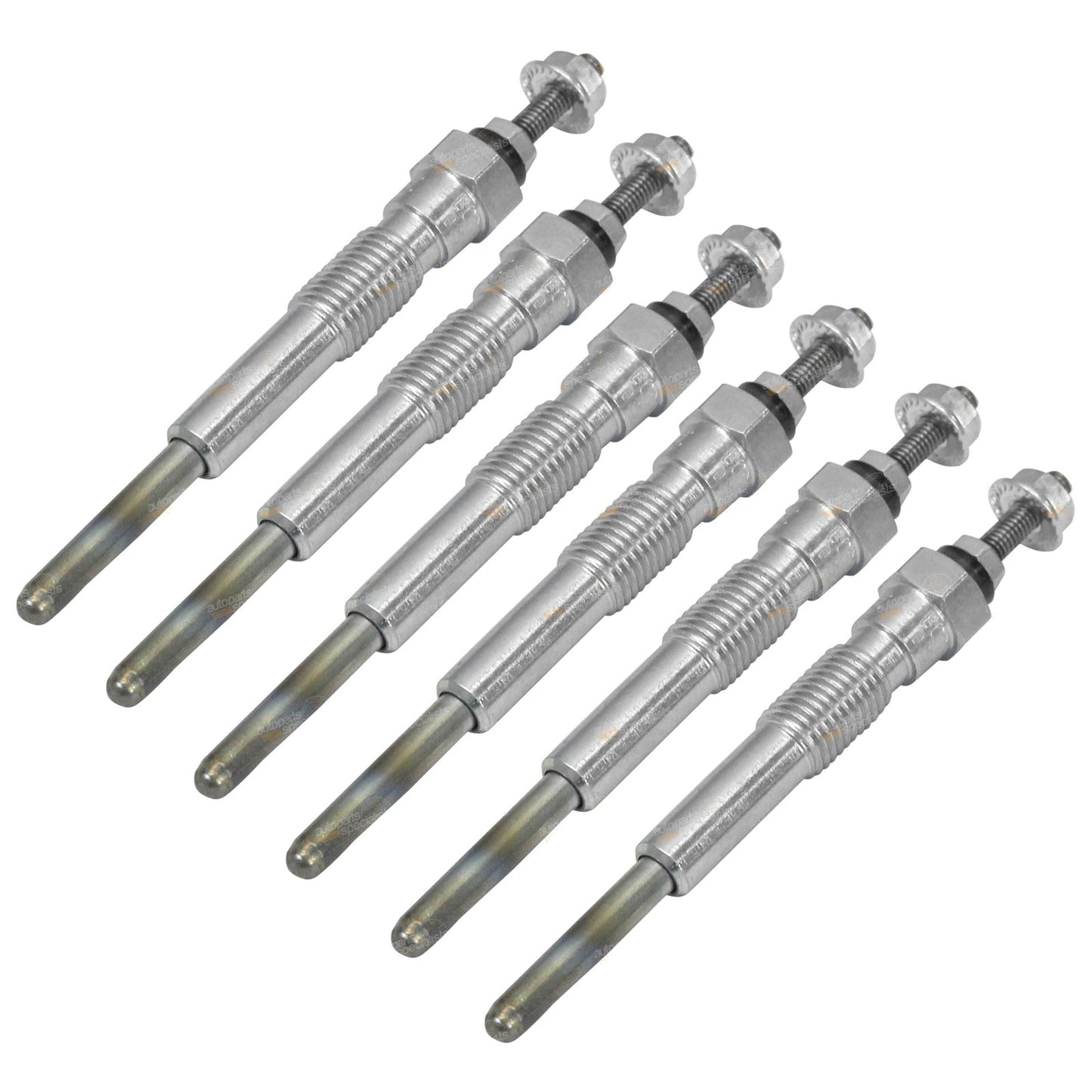 Set of 6 Glow Plugs for Landcruiser HJ60 (1982–1988)