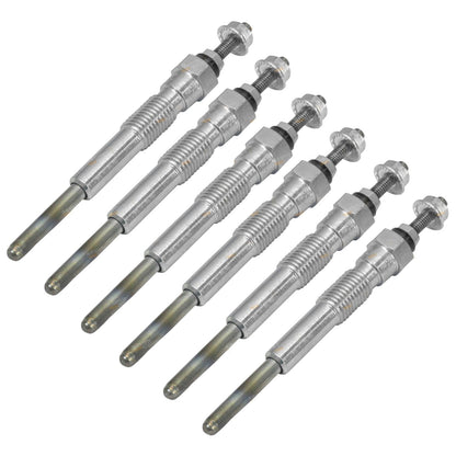 Set of 6 Glow Plugs for Landcruiser HJ60 (1982–1988)
