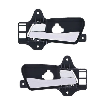 Set of 2 Chrome Door Handles for Hyundai i30 FD (2007–2012)